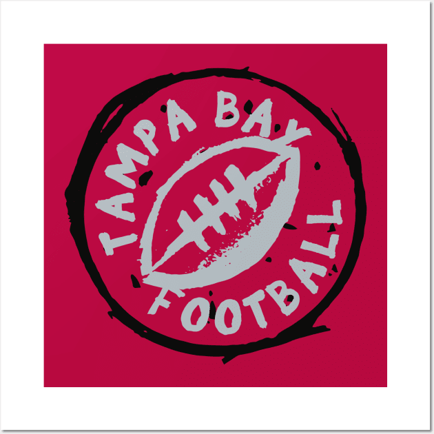 Tampa Bay Football 02 Wall Art by Very Simple Graph